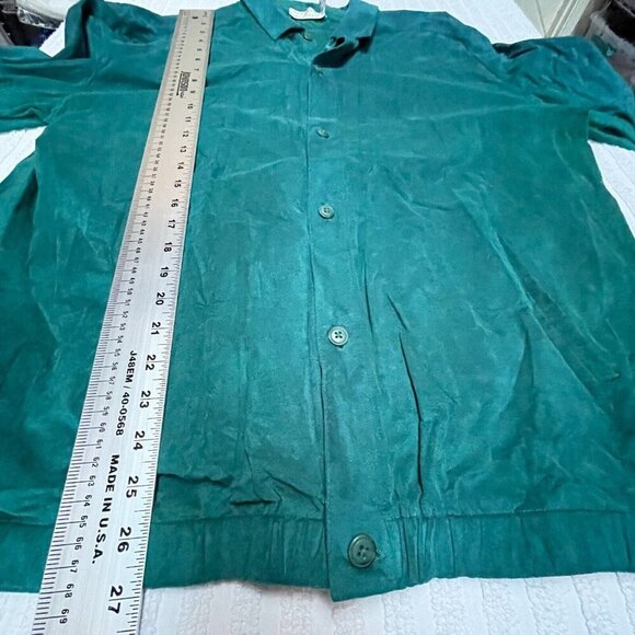 Vintage St. Croix Knits Men Long Sleeve Button Up Shirt Size XL Blue Lightweight - Picture 5 of 8